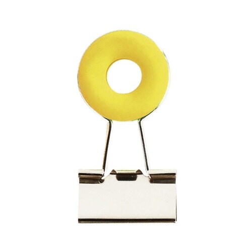 DCD−11YE ドーナツクリップ黄