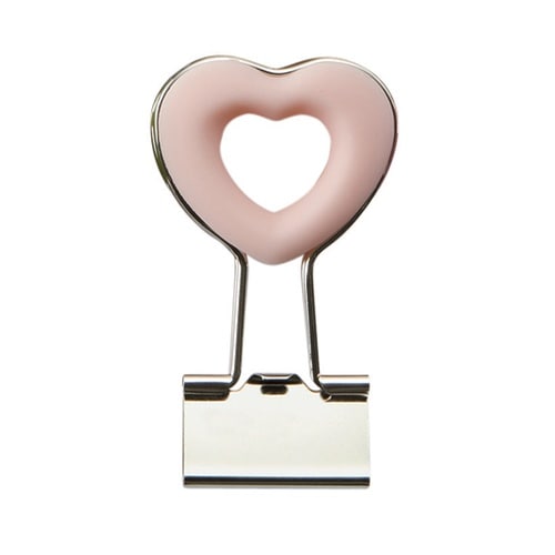 DCH−2LP ハートクリップ ライト桃