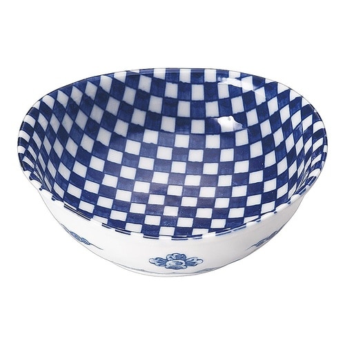 T03−310 市松楕円3.8鉢