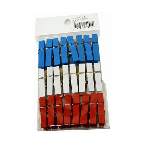 新ウッドピンチ フレンチカラー 24P