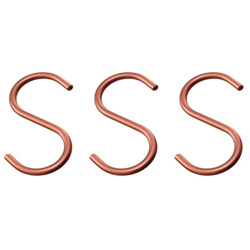 95359アルミSフック中ブロンズ3本入