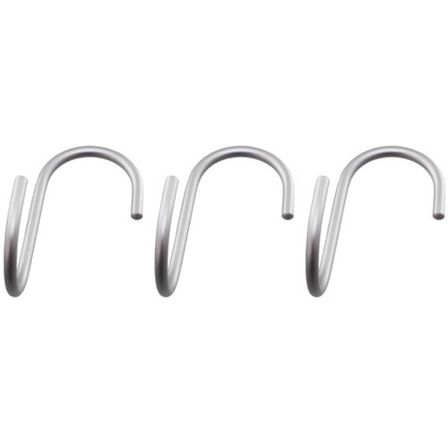 95366 アルミ直角Sフック中シルバー