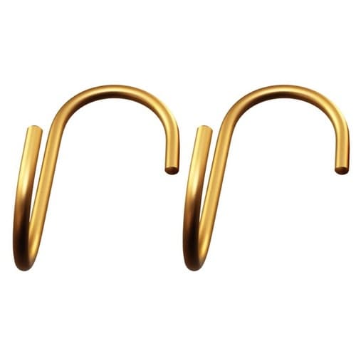 95370 アルミ直角Sフック大ゴールド