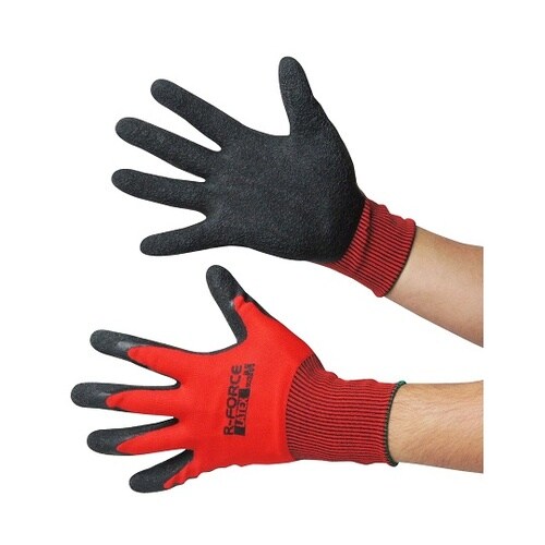 AG784−L 天然ゴム背抜き手袋