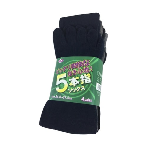 AG254 カラーアソート五本指ソックス