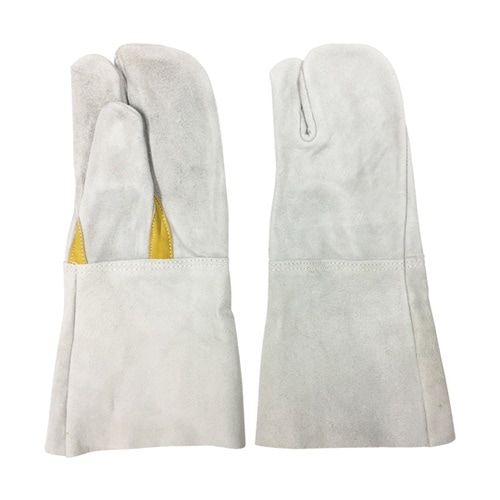 AG031Y 牛床革溶接用手袋 3本指