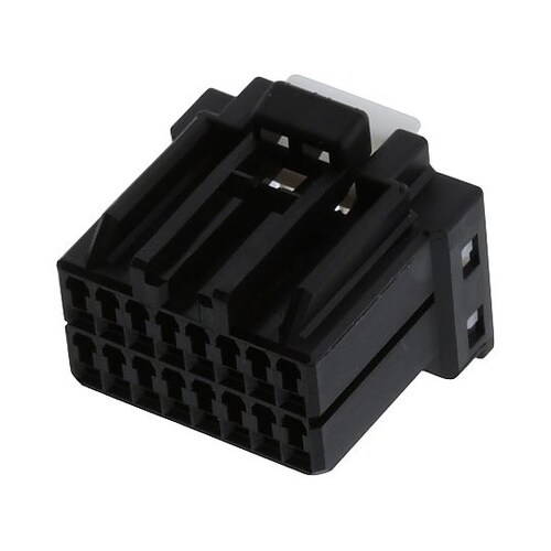 175966−2角型電源ハウジングプラグ