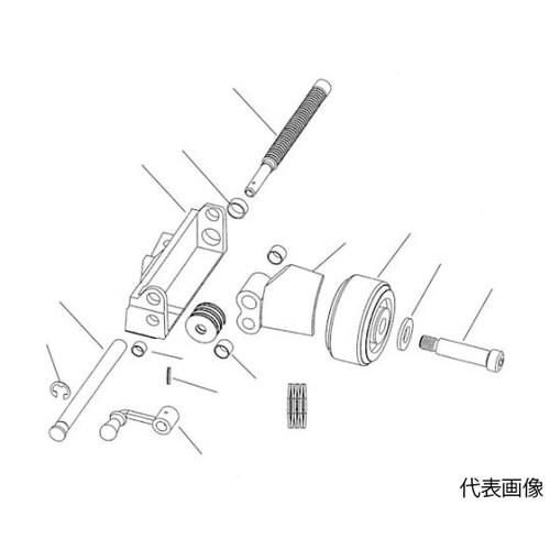ロールグルーバー用パーツ ワッシャー F