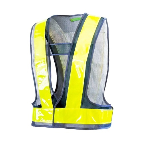 ピカセーフ安全ベスト 紺×黄 326