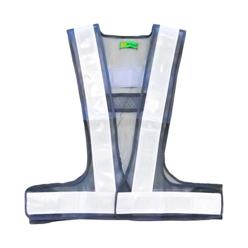ピカセーフ安全ベスト 紺×白 326