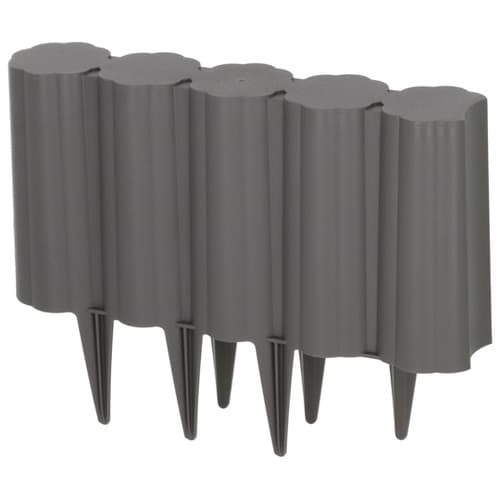 ブロックフェンス ダークブラウン