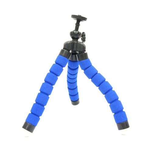 スマホフレキシブル三脚(青) BS−SS