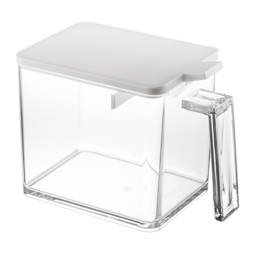 調味料ストッカー アクア L ホワイト