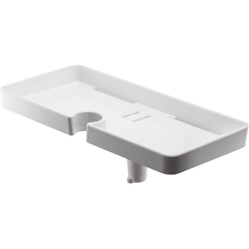 シャワーホルダートレイ ミスト ホワイト