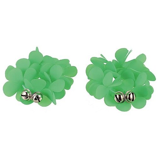 はなのうでわ 大 鈴付 緑 15088