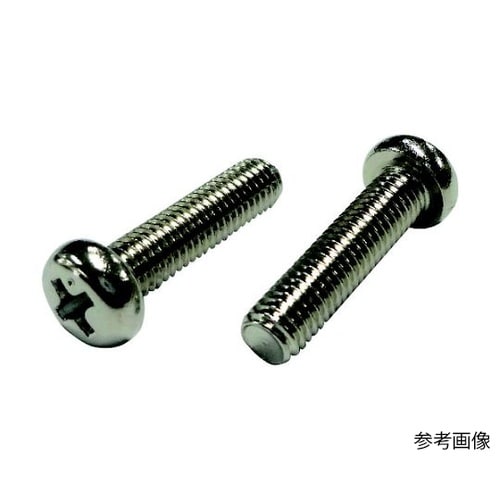 ナベ小ねじ 真鍮 ニッケル 4×50 P