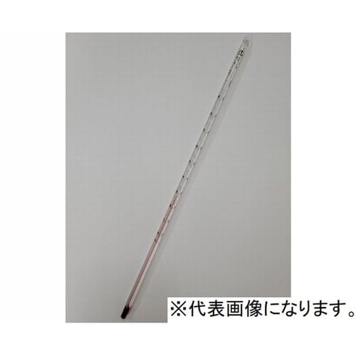 赤液 棒状温度計 −40ー50℃ JC−