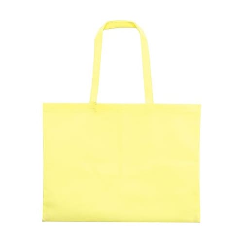 作品バック不織布製 特大 薄黄 1136