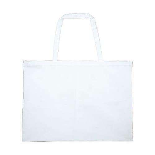 作品バック不織布製 大 白(チャック付)