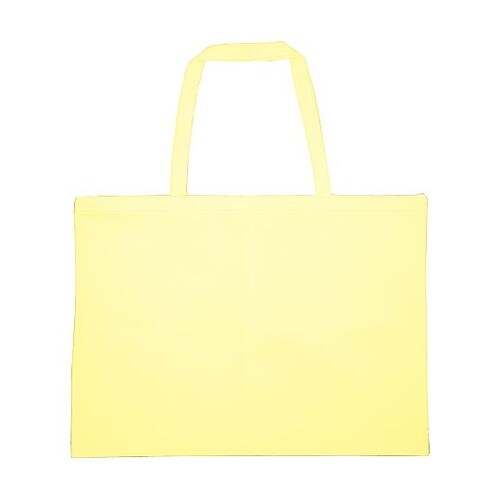 作品バック不織布製 大 薄黄(チャック付