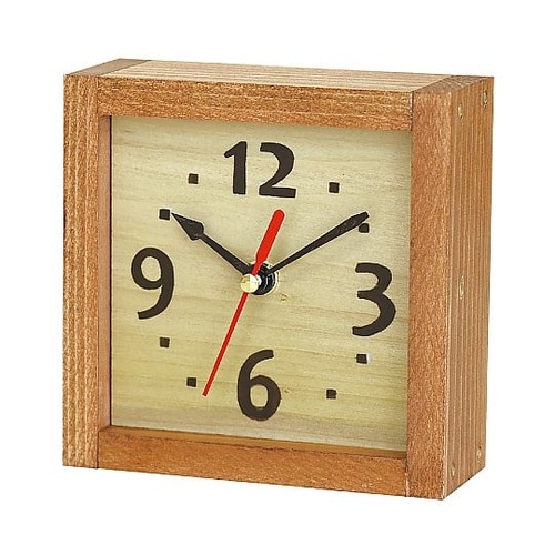 手作り木工時計キット 95710