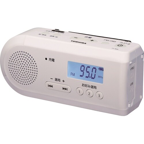 手回し充電ラジオ TY−JKR6(W)