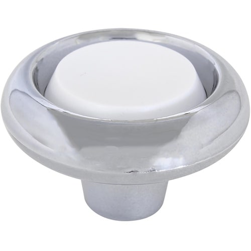 PCクロームつまみ 32mm 白 BH1