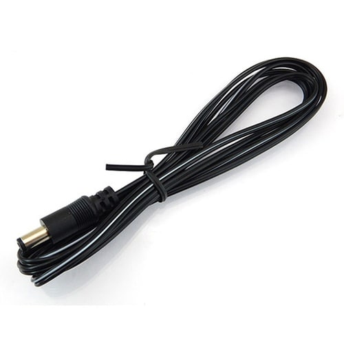 片端DC2.1φプラグ付きケーブル 1.