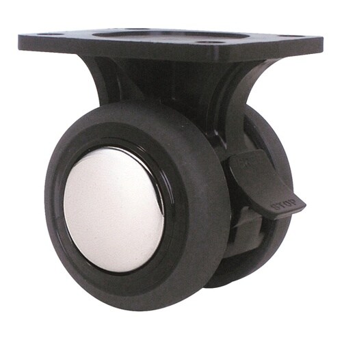 双輪キャスター φ50 固定ストッパー付