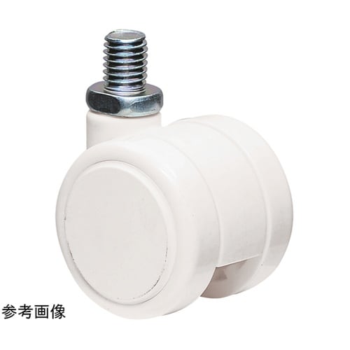 双輪キャスター φ40 自在 ネジ式 T