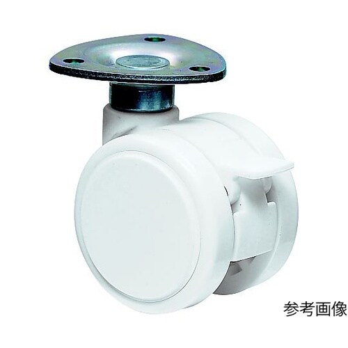 双輪キャスター φ50 自在ストッパー付