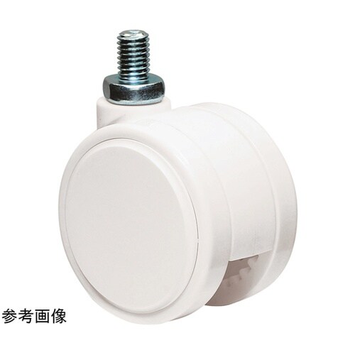 双輪キャスター φ60 自在 ネジ式 T