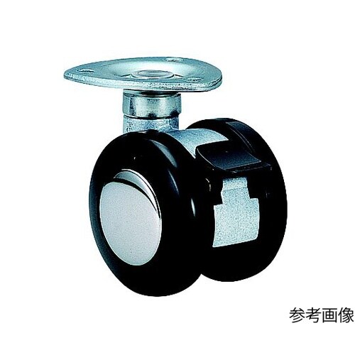 双輪キャスター φ50 自在ストッパー付
