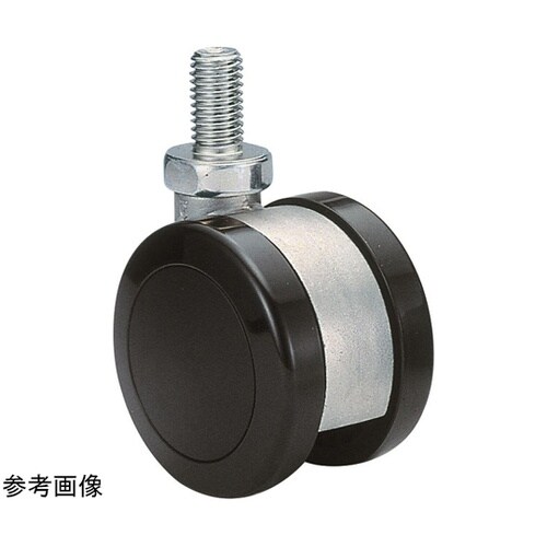 双輪キャスター φ60 自在 ネジ式 A