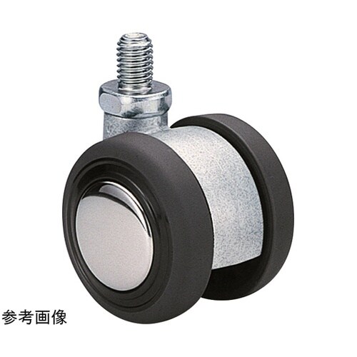 双輪キャスター φ50 自在 ネジ式 A