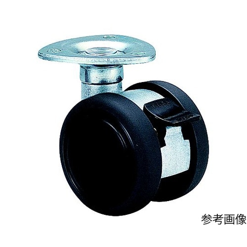 双輪キャスター φ50 自在ストッパー付