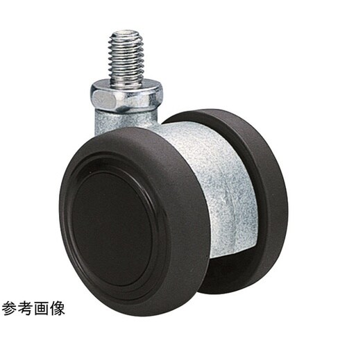 双輪キャスター φ50 自在 ネジ式 A