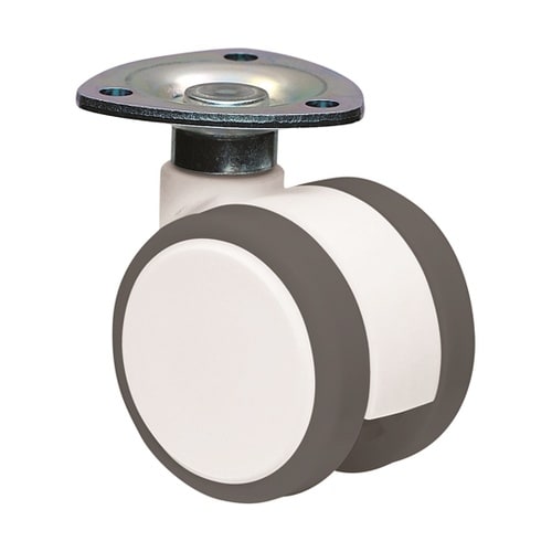 ダストカバー付 双輪キャスター φ50