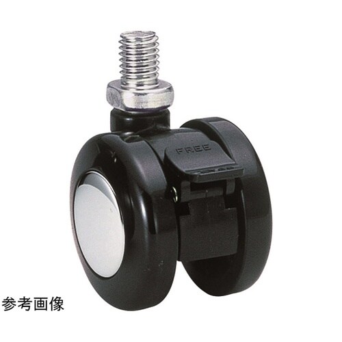 双輪キャスター φ50 自在ストッパー付