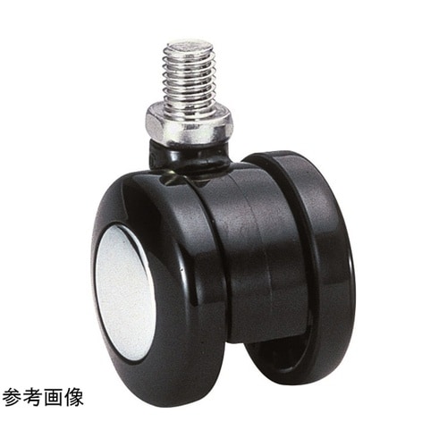双輪キャスター φ50 自在 ネジ式 T