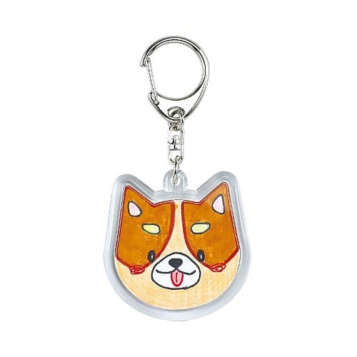 ハメパチくんキーホルダー 動物型 559