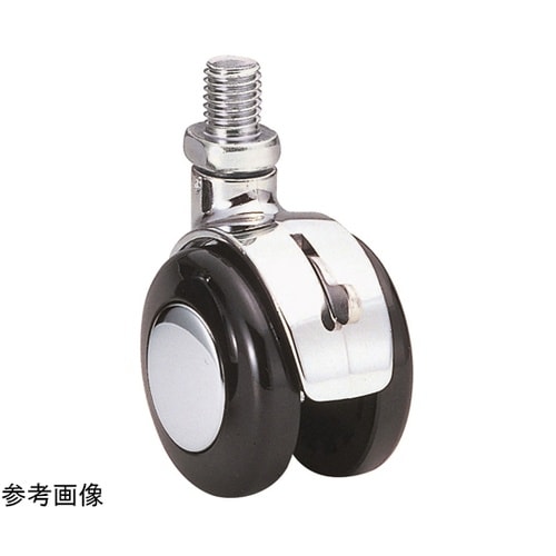 双輪キャスター φ50 自在ストッパー付