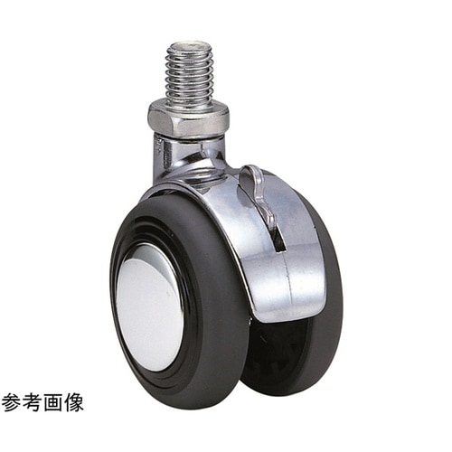 双輪キャスター φ50 自在ストッパー付