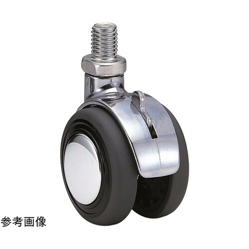 双輪キャスター φ50 自在ストッパー付