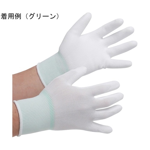 ウレタン背抜き手袋 ホワイト 10双組