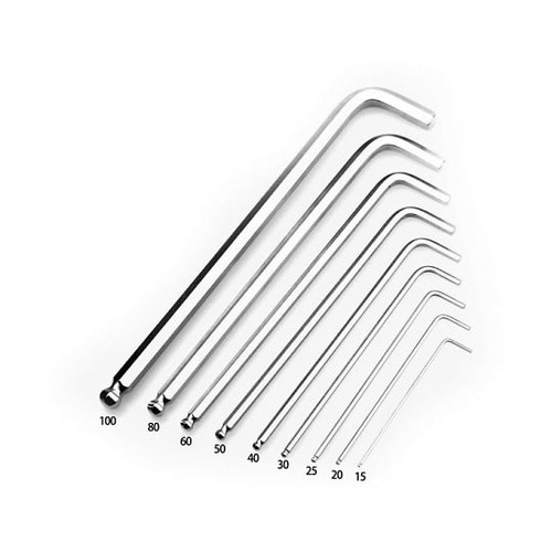 ロングタイプ ボールポイント六角棒レンチ