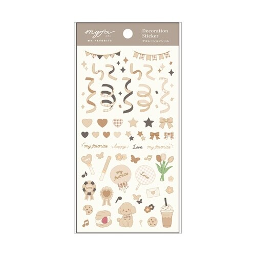 myfa デコレーションシール シフォン