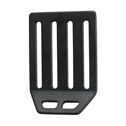 安全帯 L型D環止め(アルミ4穴・ブラッ