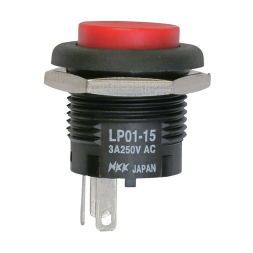 低背形押ボタンスイッチ LP ボタン赤