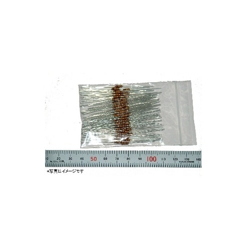 1/4Wカーボン抵抗 820Ω 灰赤茶金
